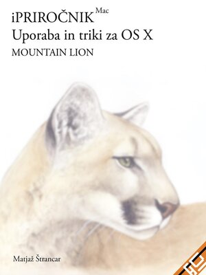 cover image of iPRIROČNIK Mac Mountain Lion